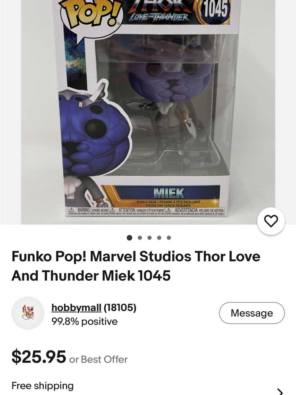 Thor Funko bundle - Picture 7 of 8